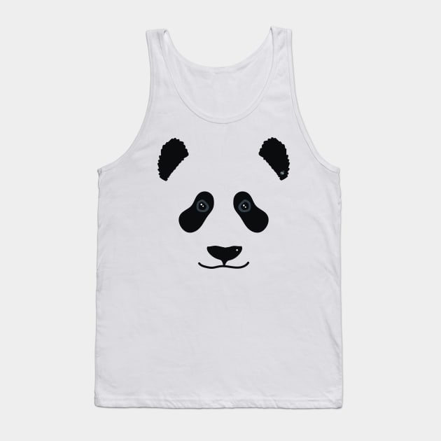 Panda bear Tank Top by MisturaDesign